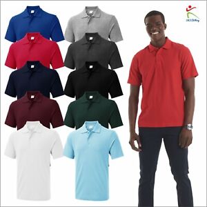 Personalised UNEEK Mens Ultra Polo Shirt Free Embroidered Logo Workwear Polo Top