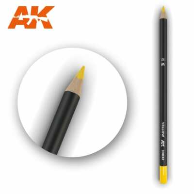 Weathering Pencil Yellow AK Interactive 10032 Modeling Accessory