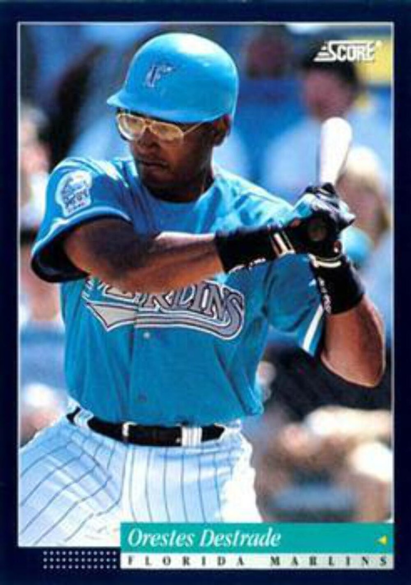 邦楽 Mardelas Destrose 372 Orestes Destrade - Florida Marlins - 1994 Score Baseball | eBay