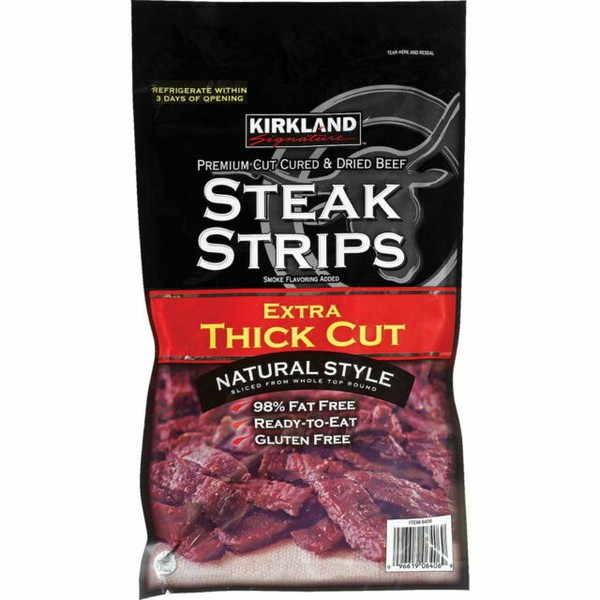Kirkland Signature Premium Thick Cut Cured & Dried Natural Beef Steak