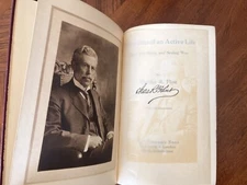 Charles R Flint Signed 1923 ‘Memories of an Active Life” Founder IBM JSA Cert