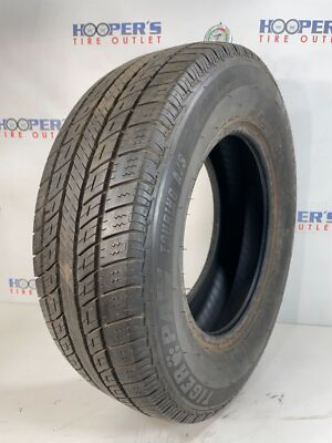 1X Uniroyal Tiger Paw Touring A/S P215/70R15 98 H Quality Used Tires 8/ ...
