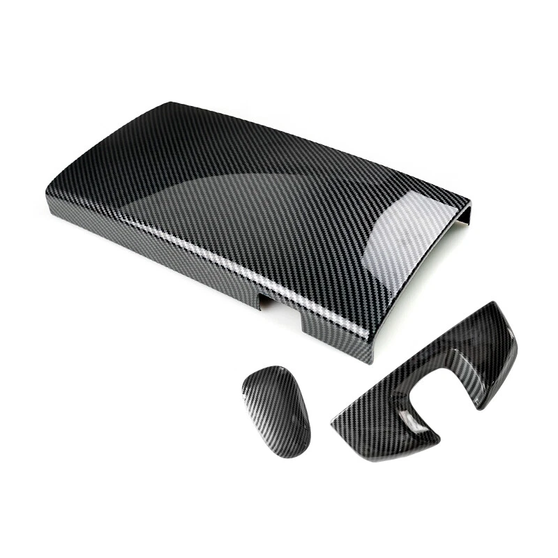 Armrest Box Protect Cover ABS Carbon Fiber For Mercedes Benz S Class W221 08-12 - Изображение 3 из 4