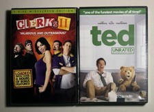 2 DVD Lot: Clerks II + Ted BRAND NEW! SEALED! FREE SHIPPING! Hilarious Comedies