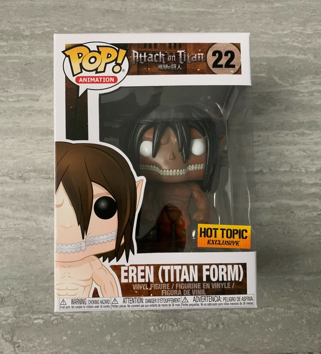 Funko Pop! Attack on Titan Eren (Titan Form) Hot Topic