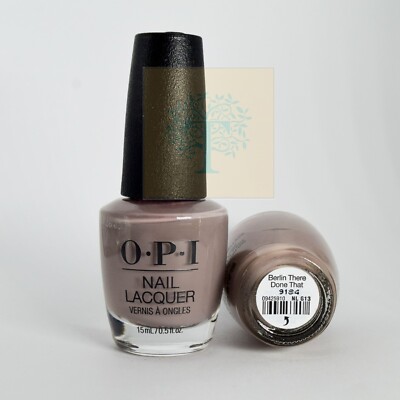 OPI Nail Lacquer 0.5oz/15mL Brand New Authentic - Berlin There Done That - G13