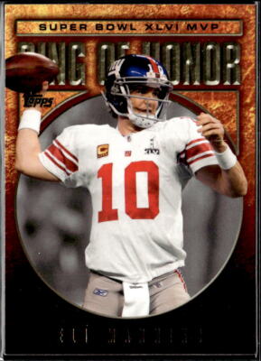 2012 Topps #RH46-EM Eli Manning ROH