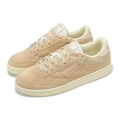 Reebok Club C 85 Tan Sand Clay Women Lifestyle Casual Shoes