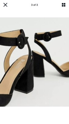 leather heeled sandals uk