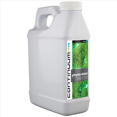 Continuum Phyto Blast 2 Liters Live Coral Liquid Marine Phytoplankton Complex