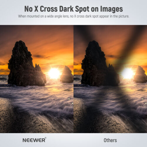 NEEWER 37mm HD Variable ND Filter ND2-ND32 (1-5 Stops) No X Cross/Optical Glass - Picture 3 of 8