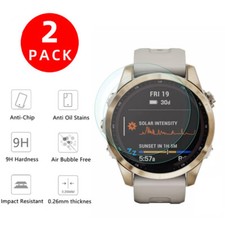 2X Tempered Glass Screen Protector for Garmin Epix Pro 42mm 