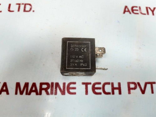 Schrader g 25 solenoid coil 110v 50/60hz - Picture 2 of 5