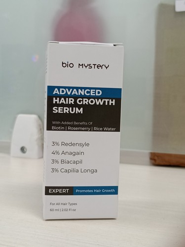 Advanced Hair Growth Serum with Biotin Rosemary & Rice Water 60Ml- All Hair Type - Picture 7 of 7