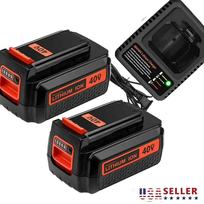40 Volt replacement for Black and Decker 40V 3.0Ah Max Lithium Battery LBX2040