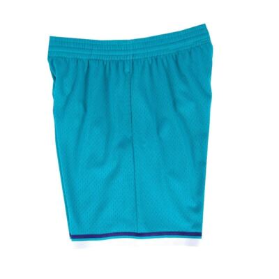 【美品】Mitchell & Ness NBAシャーロット・ホーネッツ ショーツ MITCHELL & NESS NBA SWINGMAN ROAD SHORTS CHARLOTTE HORNETS 92-93