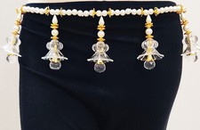 KUCHI TRIBAL ETHNIC BELT BELLYDANCEBOHO BANJARA KUTCH HIP SKIRT SCARF GYPSY ATS