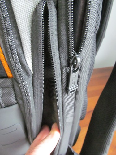TUMI Alpha Bravo Navigation Backpack, 15" Laptop Pocket, Black, Gray, Orange-NWT - Picture 7 of 20