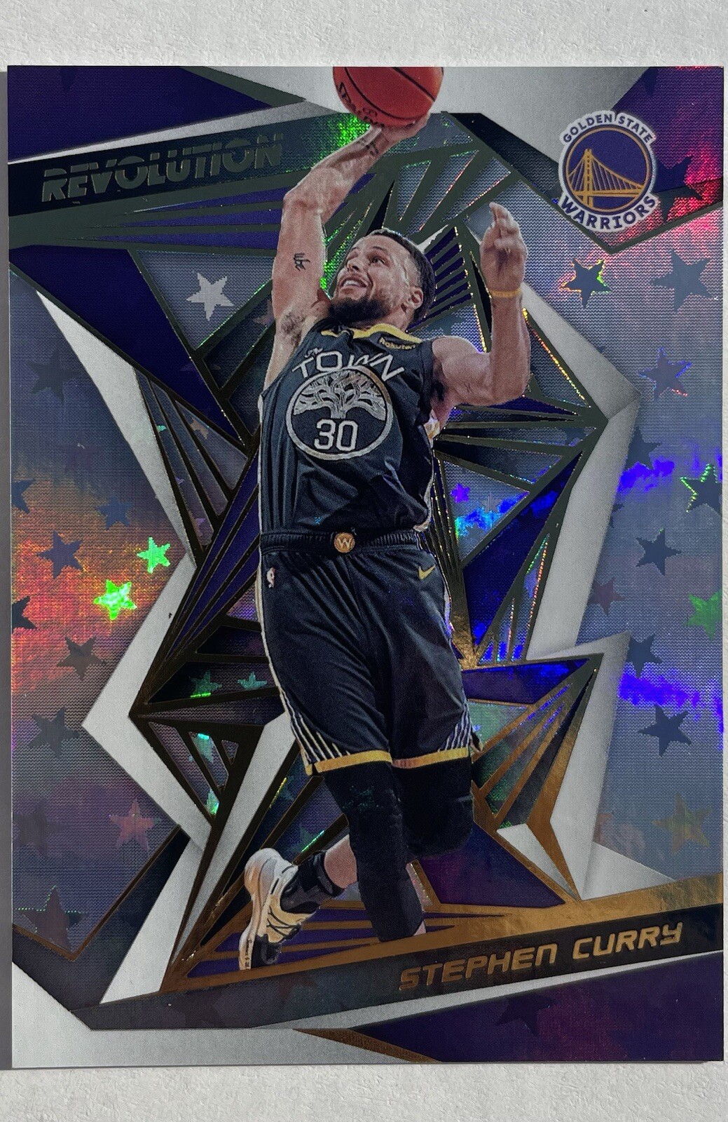Stephen Curry 2019 Panini Revolution Astro #42
