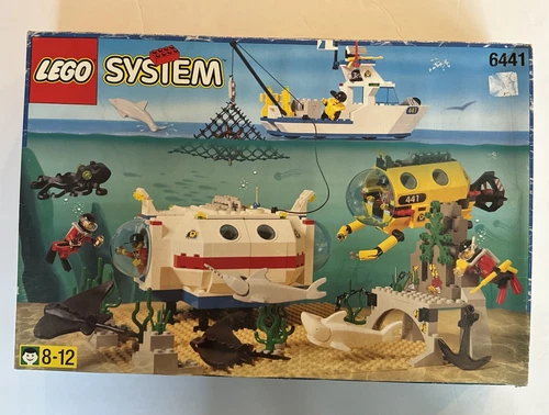 LEGO Town Divers Set 6441 Deep Reef Refuge- NEW