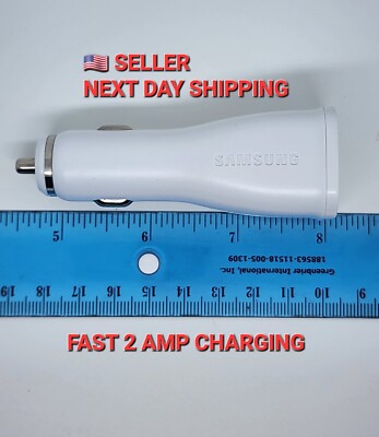 Single USB Type Car 2 Amp Fast Charger plug for all type of phones