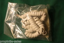Handset Phone Cord WHITE  7 Ft  New
