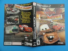 PLAYSTATION 2 DISNEY CARS MATER-NATIONAL - **ORIGINAL COVER ART ONLY NO GAME**