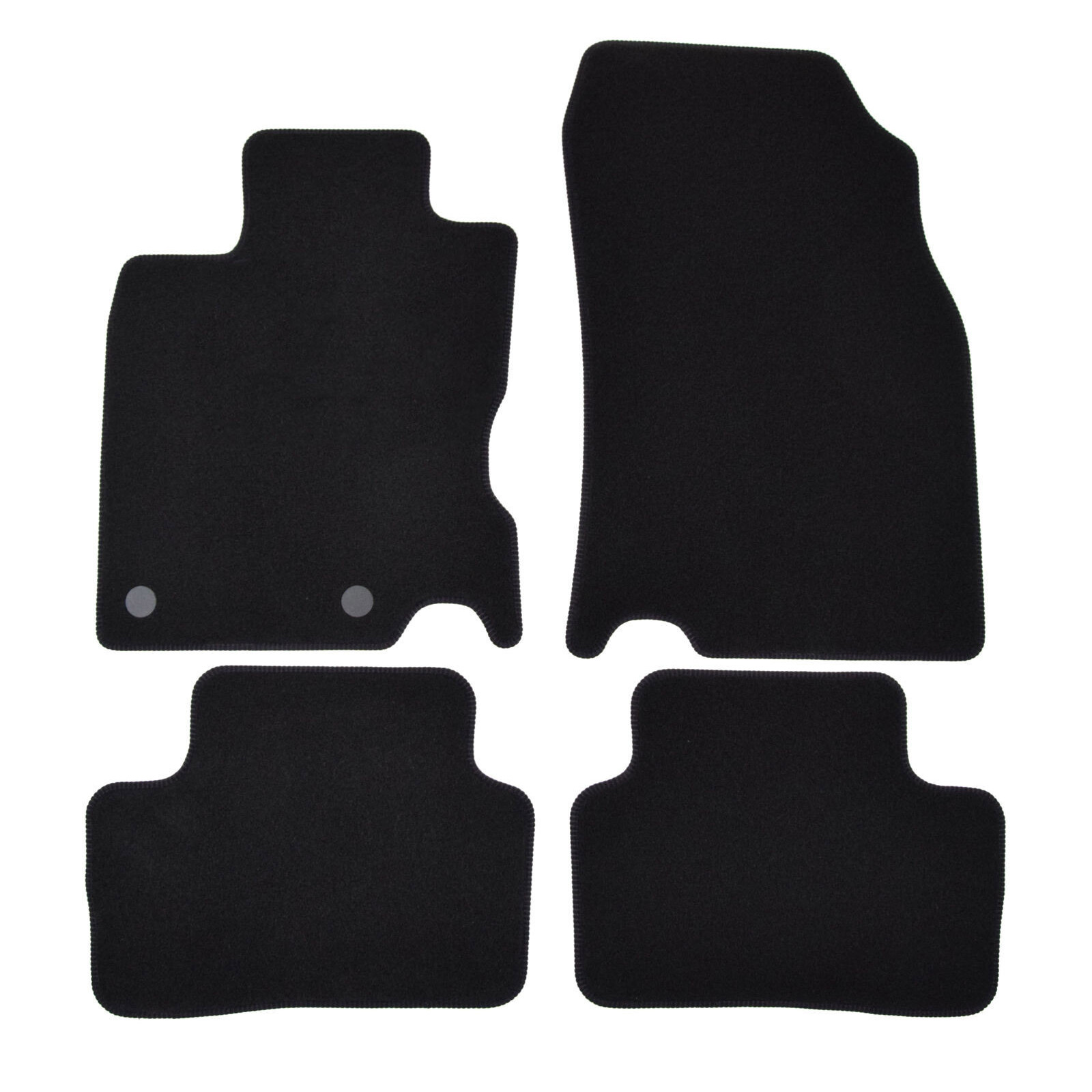 Tapis de sol Kadjar depuis 2015 en velours noir : le confort élégant pour vos trajets