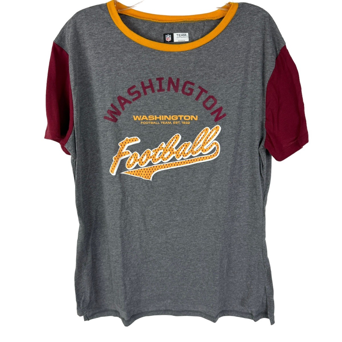Apparel Washington Football Team T Shirts Nfl Store Washington