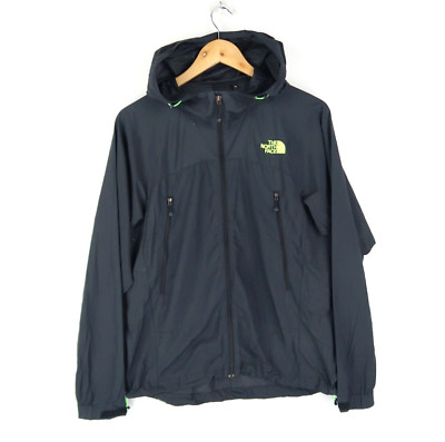 North Face grüne Fahrrad Übergangsjacke mit Kapuze Gr. S (T425)