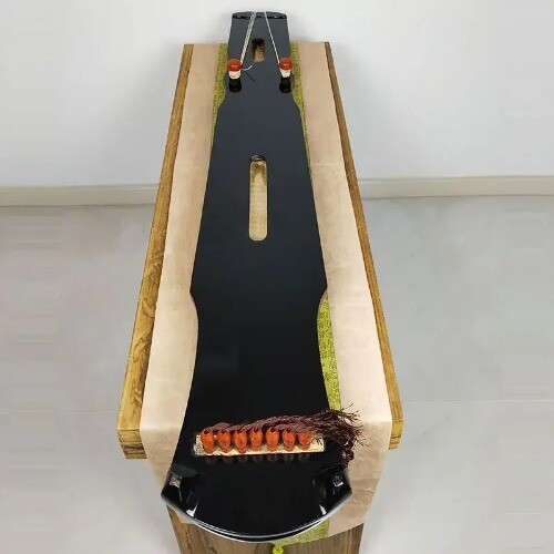 Guqin 7 String 123cm Handmade Paulownia Wood Guzheng Beginner Guqin Instrument - Picture 5 of 32