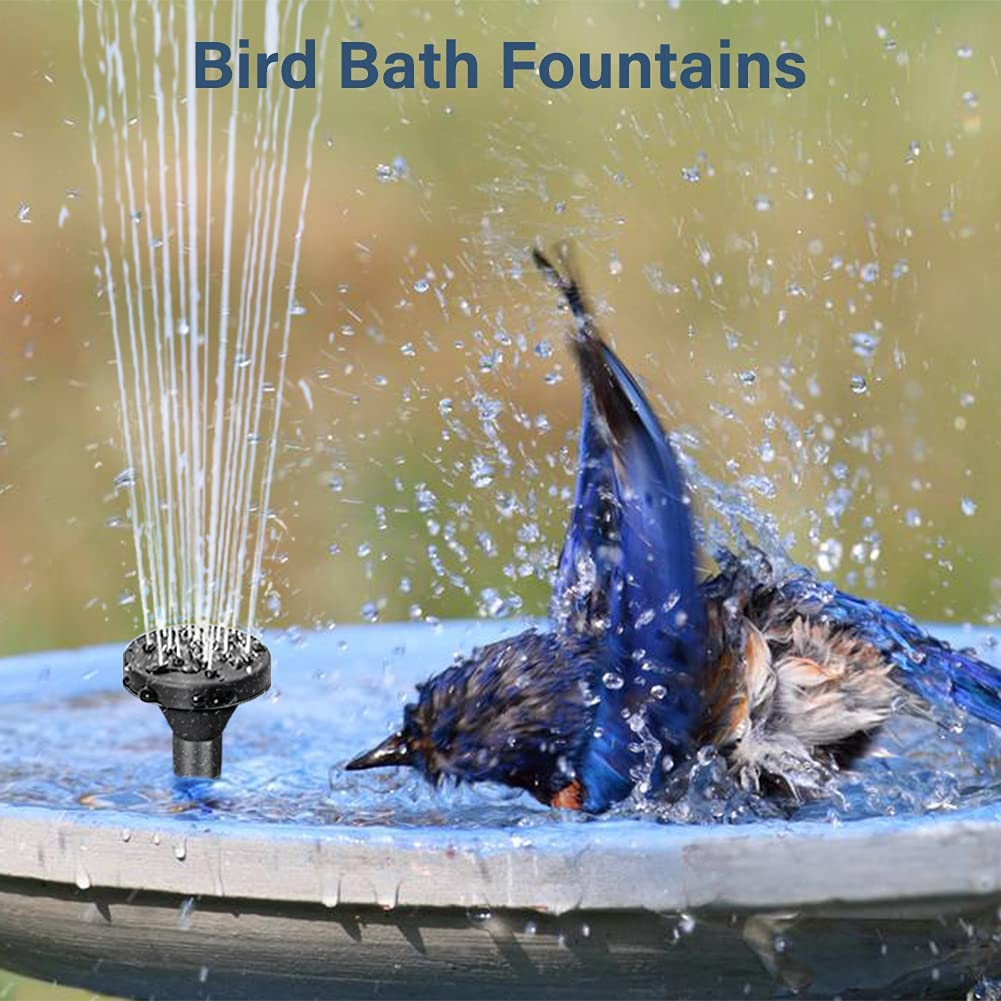 Fountain Solar Power Submersible Water Pump with Sponge Filter Panel Pond Pool