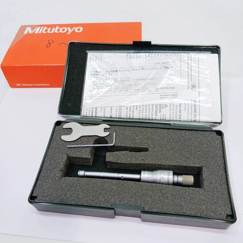 MItutoyo Hole Test Micrometer 368-162 HT-10R 8-10mm Bore gauge Japan /AE098