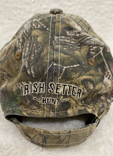 Red Wing Shoes Ball Cap Irish Setter Brand Realtree Camo Hunting Cap Adjustable - Picture 5 of 8