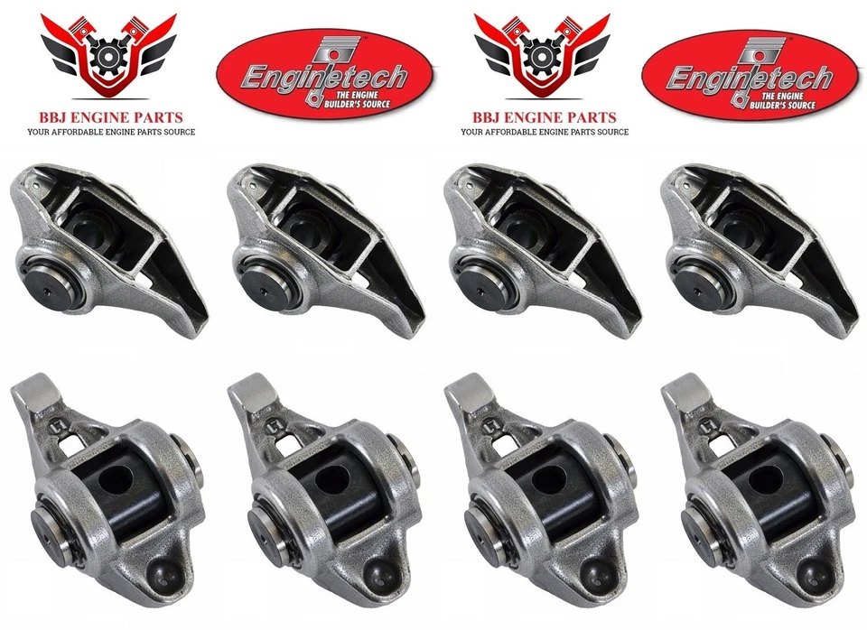 Brazos basculantes enginetech Chevrolet GenIII 5.3 5.7 6.0 (8) CON KITS DE UNIÓN ACTUALIZADOS Foto 3 de 3