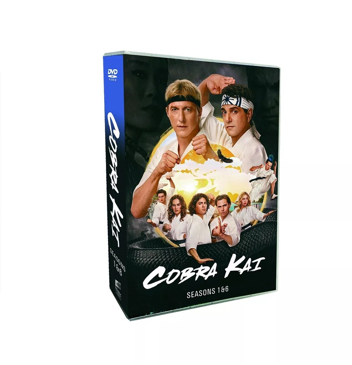 Cobra kai – seasons 1–6 + parts 1, 2 & 3 – dvd box set