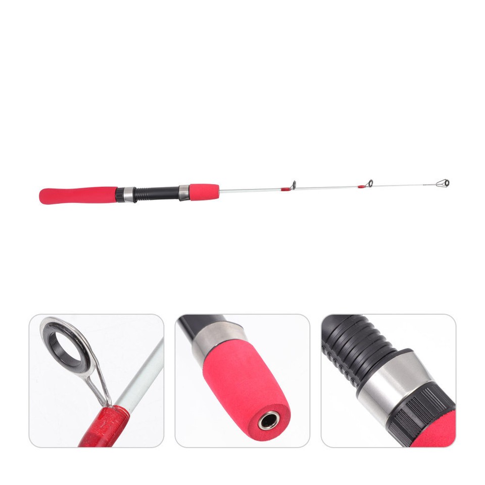 Winter Fishing Rod Lure Fishing Pole Ice Fishing Stick Telescopic