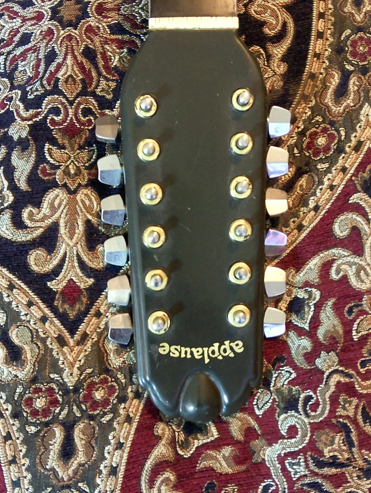 Guitarra acústica Ovation Applause AF-15 Moosup 12 cordas Sunburst alumínio FRET - Imagem 3 de 4