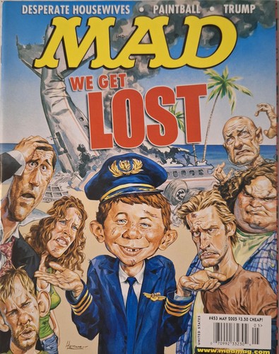 Mad Magazine #453 (May 2005) Lost/Desperate Housewives/Donald Trump
