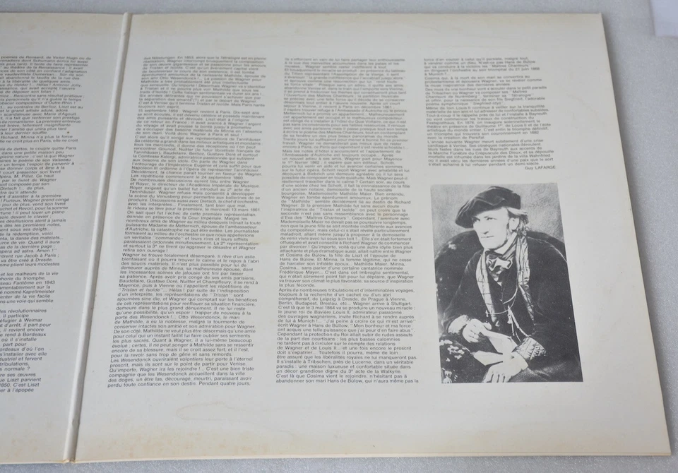 Richard Wagner Choeur et ensembles celebres des Operas  - 2 x 33 T classique 12" - Photo 3/4