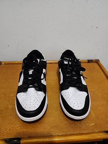 Nike Dunk Low Retro "Panda" White/Black-White (CW1588 100) Size 8 Eur 39 Women