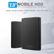 UnionSine 500GB 2TB HDD Expansion Portable External Hard Drive 2.5 Inch USB 3.0