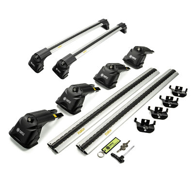 for TOYOTA PROACE 2016 + ROOF RACK ALUMINUM ROOF RACK SILVER