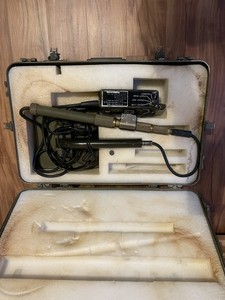Land Mine Detecting Set, Metallic & Non Metallic Vietnam War Era w/ Case
