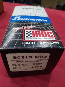 ENGINETECH BC319J020 CHEVY SMALL JOURNAL ENGINE MAIN BEARINGS MS429P20 994M20