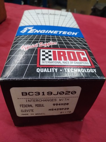 ENGINETECH BC319J020 CHEVY SMALL JOURNAL ENGINE MAIN BEARINGS MS429P20 994M20