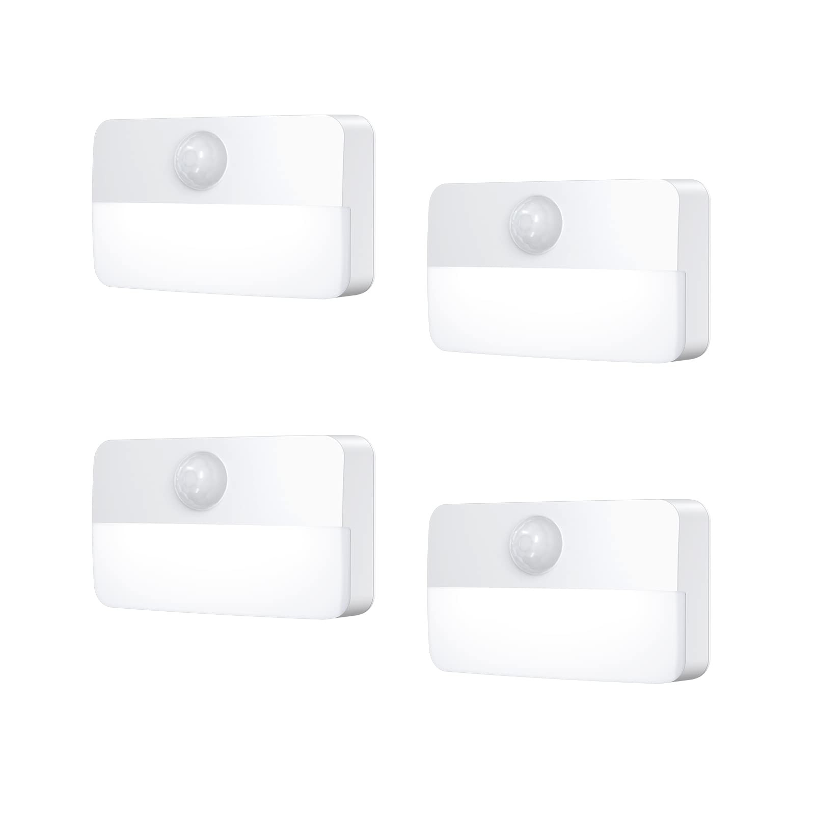Ankilo Mini Luce con Sensore di Movimento, Luce Notturna LED a Batteria Senza Fi
