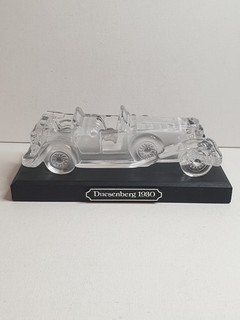 Hofbauer Crystal 1930 Duesenberg Town Car On Wood Plinth