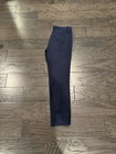 Zara woman’s Staight Leg Blue Pants Size Medium. Made In Morocco — photo 1