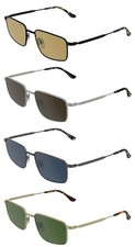 Lacoste Men's Slim Metal Square Sunglasses - L277S - Made In Vietnam